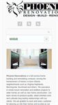 Mobile Screenshot of phoenixrenovations.net